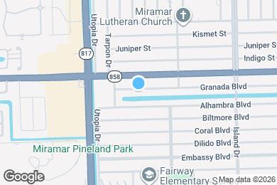 Map image of the property - 7908 Granada Blvd
