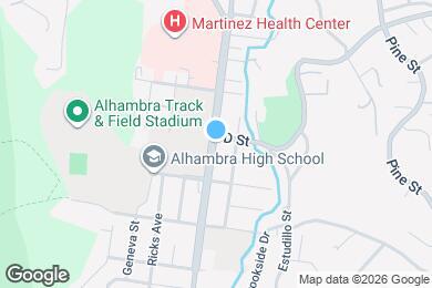 Map image of the property - 2909 Alhambra Ave