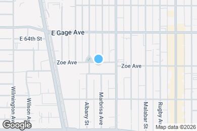 Map image of the property - 2222 Zoe Ave