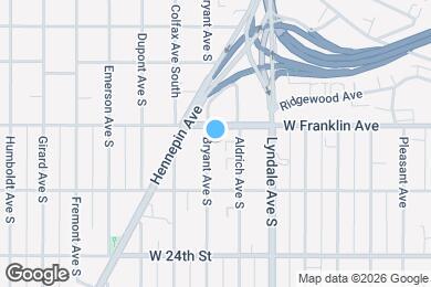 Map image of the property - 2009 Bryant