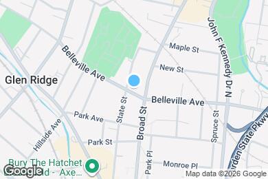 Map image of the property - 361 Belleville Ave