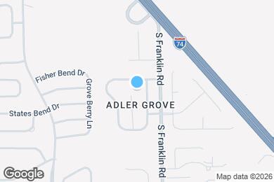 Map image of the property - 3321 Summer Breeze Cir