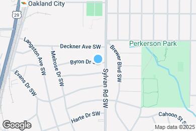 Map image of the property - 936 Byron Dr SW