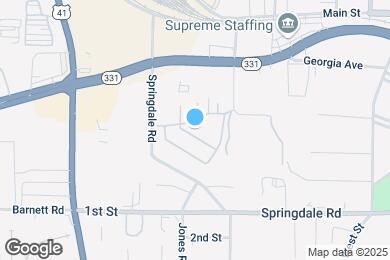 Map image of the property - 203 Governors Dr