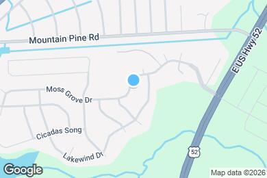 Map image of the property - 1081 Moss Grove Dr