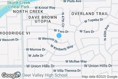 Map image of the property - 19010 N 47th Ln