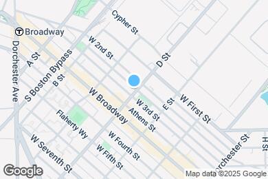 Map image of the property - 292 D St