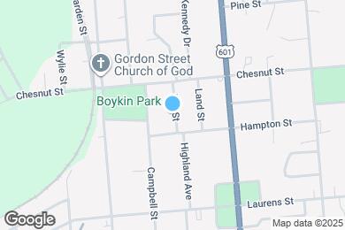 Map image of the property - 1607 Lee St