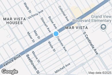 Map image of the property - Lido Apartments - 12602 Venice Blvd