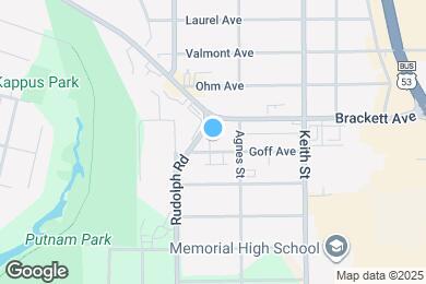 Map image of the property - 1718 Goff Ave