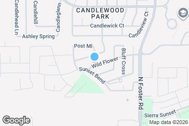 Map image of the property - 6323 Wild Flower