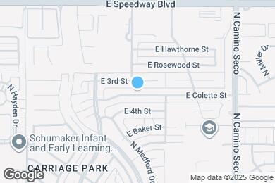 Map image of the property - 8411 E Colette St