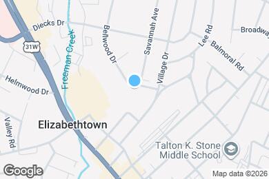Map image of the property - 534 Bellwood Dr