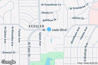 Map image of the property - 704 Kessler Lake Dr