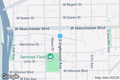 Map image of the property - 304 S Inglewood Ave