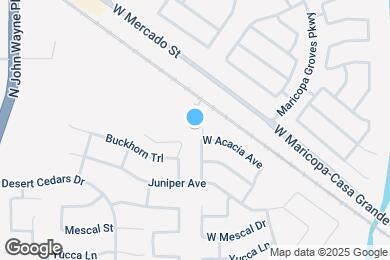 Map image of the property - 18696 N Desert Willow Dr