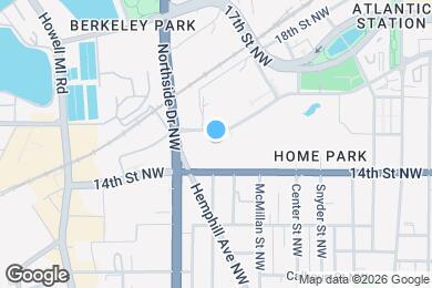 Map image of the property - 555 14th St NW
