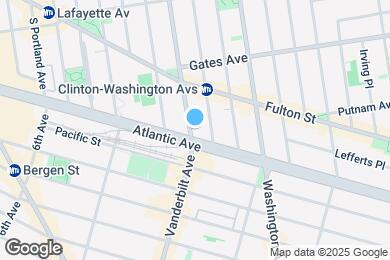 Map image of the property - 545 Vanderbilt Ave