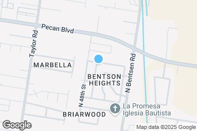 Map image of the property - 4621 W Maple Ave
