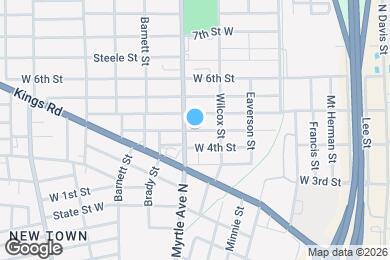 Map image of the property - 1271 Hart St