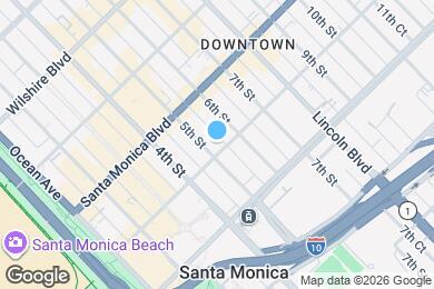 Map image of the property - The Santa Monica Collection - 501 Broadway