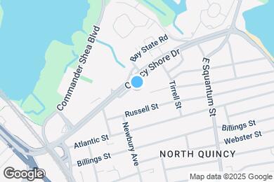 Map image of the property - 165 Quincy Shore Dr