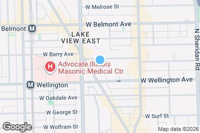 Map image of the property - 719 W Barry Ave