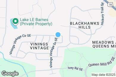 Map image of the property - 6257 Vinings Vintage Dr SE