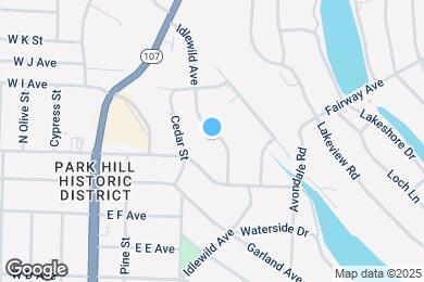 Map image of the property - 3811 Idlewild Ave