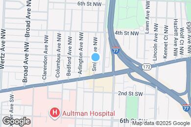 Map image of the property - 128 Smith Ave NW