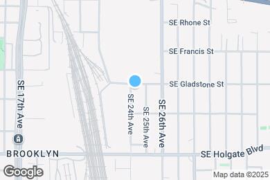 Map image of the property - 4112 SE 24th Ave