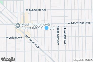 Map image of the property - 4327 N Avers Ave