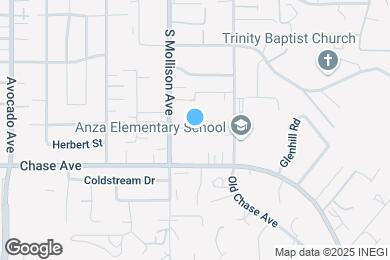 Map image of the property - 1031 S Mollison Ave