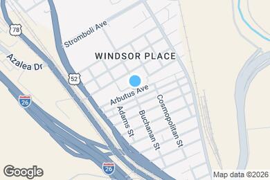 Map image of the property - 2028 Arbutus Ave