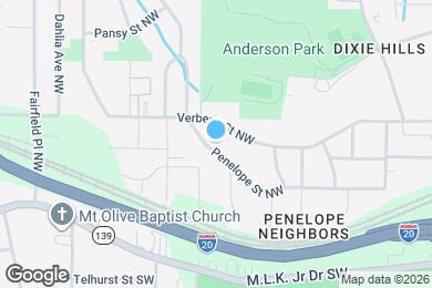 Map image of the property - 2157 Penelope St NW