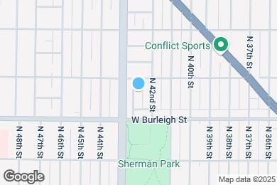 Map image of the property - 3152 N 42nd Pl