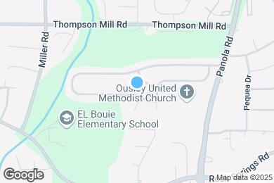 Map image of the property - 4923 Panola Mill Dr