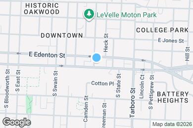 Map image of the property - 903 New Bern Ave