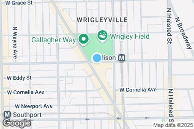 Map image of the property - 1035 W Addison St