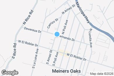 Map image of the property - 170 N Arnaz St