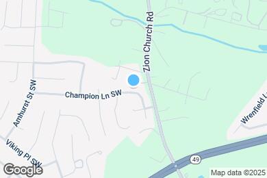 Map image of the property - 3079 Champion Ln SW