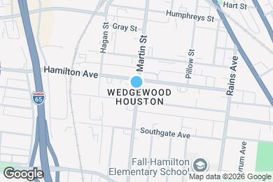 Map image of the property - 1405B Martin St