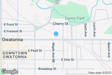 Map image of the property - 410 E Rose St