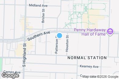 Map image of the property - Southernwood Apartments