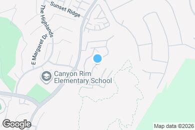 Map image of the property - 1031 S Daybreak Ct