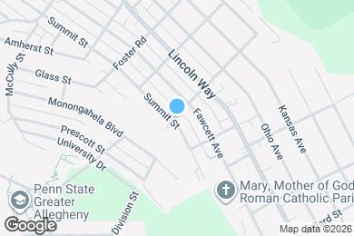 Map image of the property - 1501 Summit St