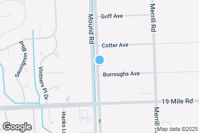 Map image of the property - 43256 Mound Rd