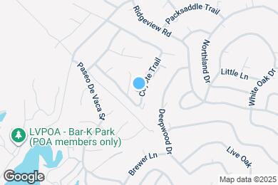 Map image of the property - 21442 Coyote Trl