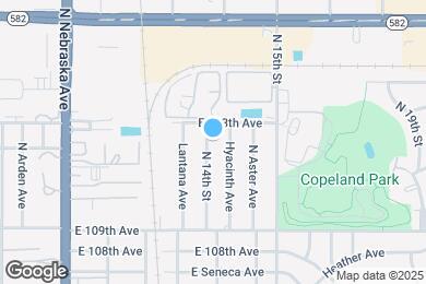 Map image of the property - 10935 N 14th St