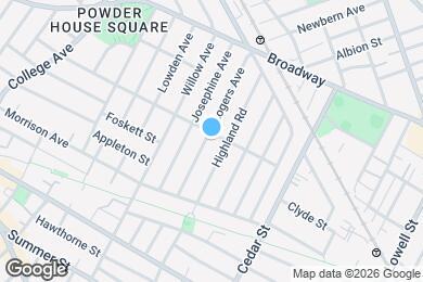 Map image of the property - 47 Rogers Ave